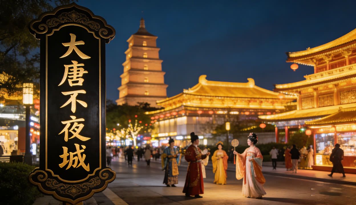 在西安，我摸到了唐朝的砖